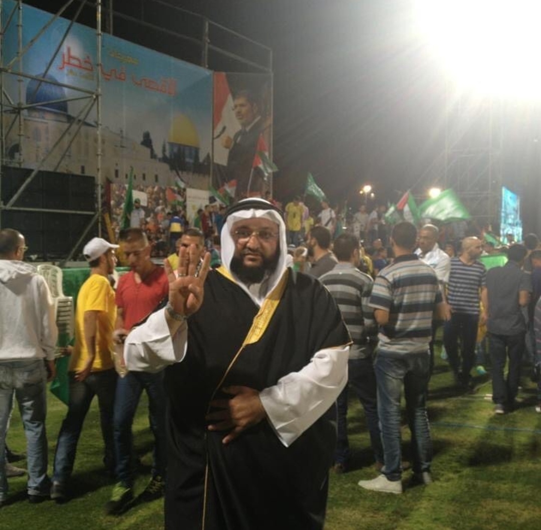 فادي ابو شخيدم في احد مهرجانات الحركة الاسلامية